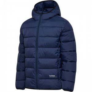 Dámské Bundy Hummel Lightweight Puffer Tmavě Blankyt | 322160-506