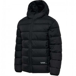 Dámské Bundy Hummel Lightweight Puffer Černé | 179523-725