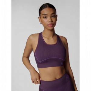 Dámské Bundy Hummel Te Christel Seamless Top Fialové | 431595-816