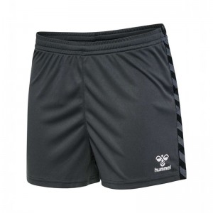 Dámské Kraťasy Hummel Authentic Pl Černé | 285293-671