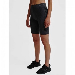 Dámské Kraťasy Hummel Ci Seamless Cycling Černé | 916045-773