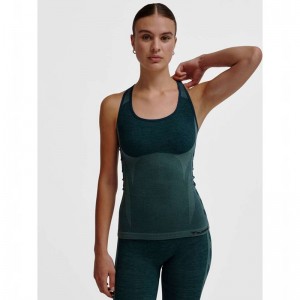 Dámské Kraťasy Hummel Clea Seamless Zelene | 794960-426