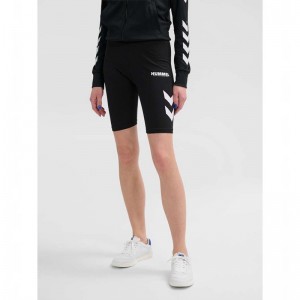 Dámské Kraťasy Hummel Legacy Tight Černé | 526903-517