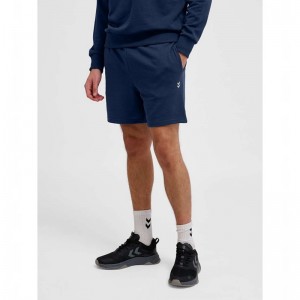 Dámské Kraťasy Hummel Pulse Sweat Tmavě Blankyt | 819785-244