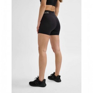 Dámské Kraťasy Hummel Te Fundamental Mw Tight Černé | 596279-664