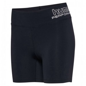 Dámské Kraťasy Hummel Te Fundamental Mw Tight Černé | 216703-867