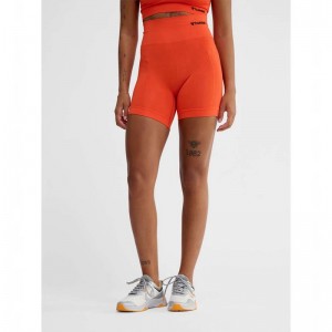 Dámské Kraťasy Hummel Tif Seamless Oranžové | 909370-836