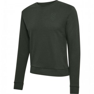 Dámské Mikiny Hummel Active Zelene | 387666-530