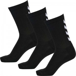 Dámské Ponožky Hummel Fundamental 3-pack Černé | 383340-271