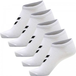 Dámské Ponožky Hummel Match Me 5-pack Bílé | 701935-817
