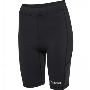 Dámské Punčochové Kalhoty Hummel Run Short Černé | 175028-721