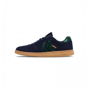 Dámské Tenisky Hummel Handball Perfekt Synth. Suede Černé | 002540-245