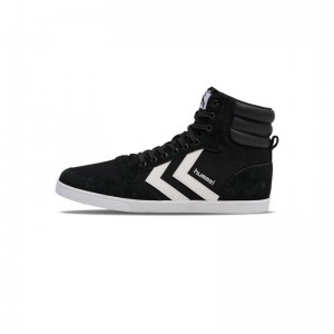Dámské Tenisky Hummel Slimmer Stadil High Černé | 798660-044