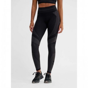 Dámské Tenisky Hummel Unity Seamless Mid Waist Černé | 151220-418