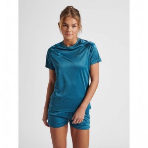 Dámské Tričko Hummel Core Xk Core Poly S/S Blankyt | 583549-726