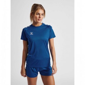 Dámské Tričko Hummel Core Xk Core Poly S/S Blankyt | 931095-674