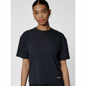 Dámské Tričko Hummel Mt Ultra Boxy Short Černé | 600533-955