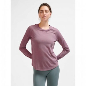 Dámské Tričko Hummel Mt Vanja L/S Růžové | 037205-791