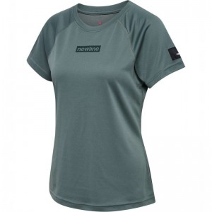Dámské Tričko Hummel Nwlcharge Mesh W Šedé | 455240-615