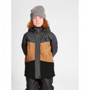 Dětské Bundy Hummel Conrad Tex Černé | 224747-160
