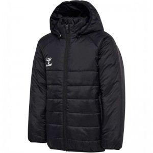 Dětské Bundy Hummel Go Quilted Hood Černé | 477550-535