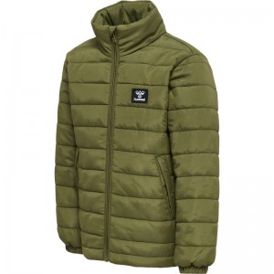 Dětské Bundy Hummel Mosse Olivy Zelené | 730684-264
