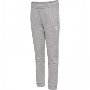 Dětské Kalhoty Hummel Mover Cotton Cuff Šedé | 920857-014