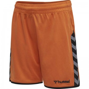 Dětské Kraťasy Hummel Authentic Poly Oranžové | 871481-873
