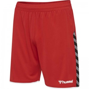 Dětské Kraťasy Hummel Authentic Poly Červené | 580957-273