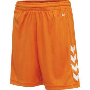 Dětské Kraťasy Hummel Core Xk Poly Oranžové | 293077-789
