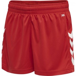Dětské Kraťasy Hummel Core Xk Poly Červené | 482295-769
