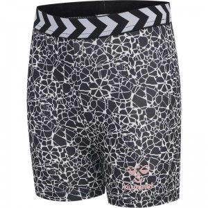 Dětské Kraťasy Hummel Mimmi Tight Černé | 143922-353