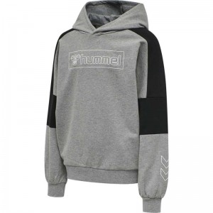 Dětské Mikina s Kapucí Hummel Boxline Šedé | 730110-038