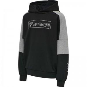 Dětské Mikina s Kapucí Hummel Boxline Černé | 912743-701