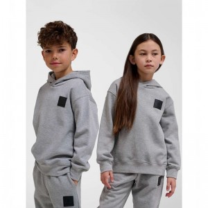 Dětské Mikina s Kapucí Hummel Clean Šedé | 946551-118