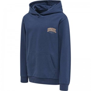 Dětské Mikina s Kapucí Hummel Fast Tmavě Blankyt | 189217-266