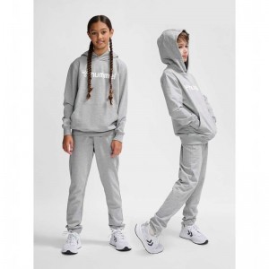 Dětské Mikina s Kapucí Hummel Go 2.0 Logo Šedé | 450375-960