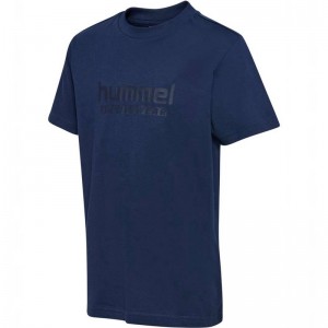 Dětské Mikina s Kapucí Hummel Jr Base S/S Tmavě Blankyt | 305798-227