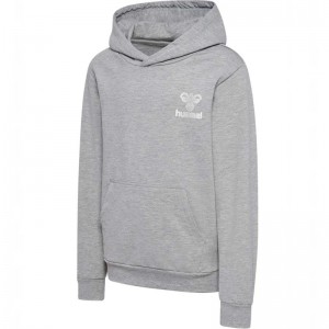 Dětské Mikina s Kapucí Hummel Proud Šedé | 866846-137