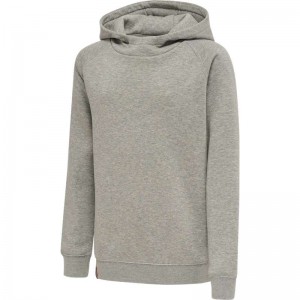 Dětské Mikina s Kapucí Hummel Red Classic Šedé | 520805-138