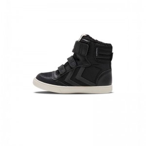 Dětské Obleky Hummel Stadil Super Poly Mid Tex Jr Černé | 953363-743