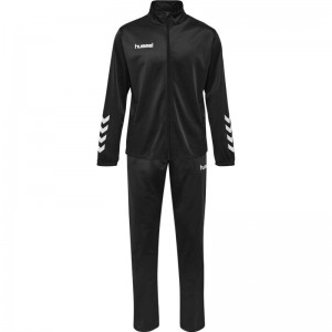 Dětské Polo Triko Hummel Promo Poly Suit Černé | 280022-963