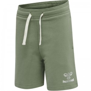 Dětské Polo Triko Hummel Proud Zelene | 703902-748