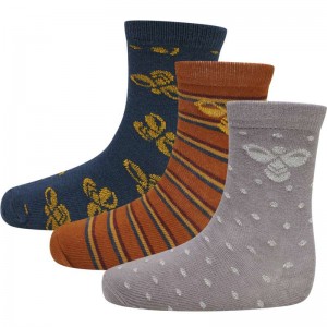 Dětské Ponožky Hummel Alfie 3-pack Blankyt | 056288-372