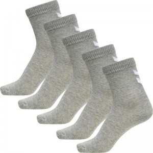 Dětské Ponožky Hummel Make My Day 5-pack Šedé | 622904-224