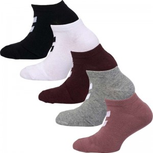 Dětské Ponožky Hummel Match Me 5-pack Růžové | 474580-633
