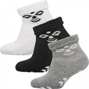 Dětské Ponožky Hummel Snubbie 3 Pk Černé | 760732-655