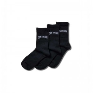 Dětské Ponožky Hummel Stsvarsity 3-pack Černé | 258897-730