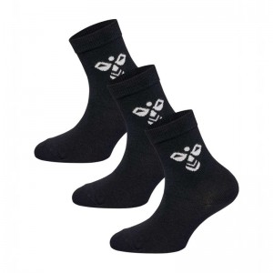 Dětské Ponožky Hummel Sutton 3-pack Černé | 720724-004
