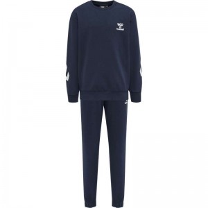 Dětské Sportovní Oblečení Hummel Venti Tracksuit Černé | 146288-666